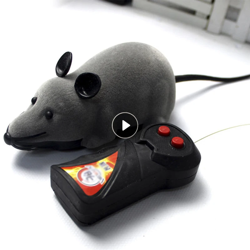 

Wireless Remote Electronic Plush Mouse, Mechanical Motion Rat, Kitten Toys, Novelty Funny Pet Supplies, Pets Gift, Cat Puppy