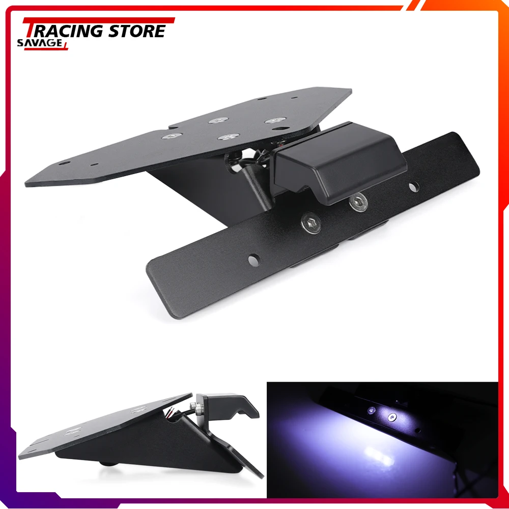 

Держатель номерного знака для KAWASAKI ZX14R ZZR1400, светодиодный светильник 2006-2020 ZX 14R ZZR 1400, аксессуары для мотоциклов, Устранитель крыла