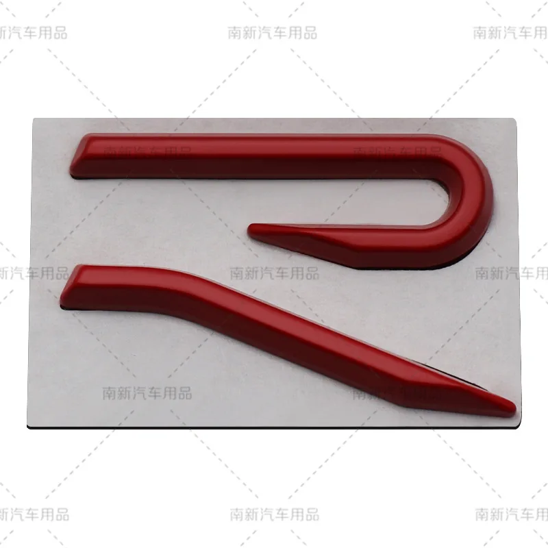 

3D металлический новый логотип R, наклейки на боковую часть кузова, задний багажник, наклейки для Volkswagen R Line Golf GTI Touareg Passat Sagitar Lavida Polo