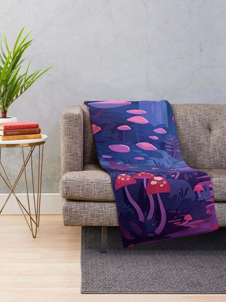 Dark Fantasy Cottagecore — очаровательный грибной лес от NoarusRainbowLand 2024 дизайнерские одеяла