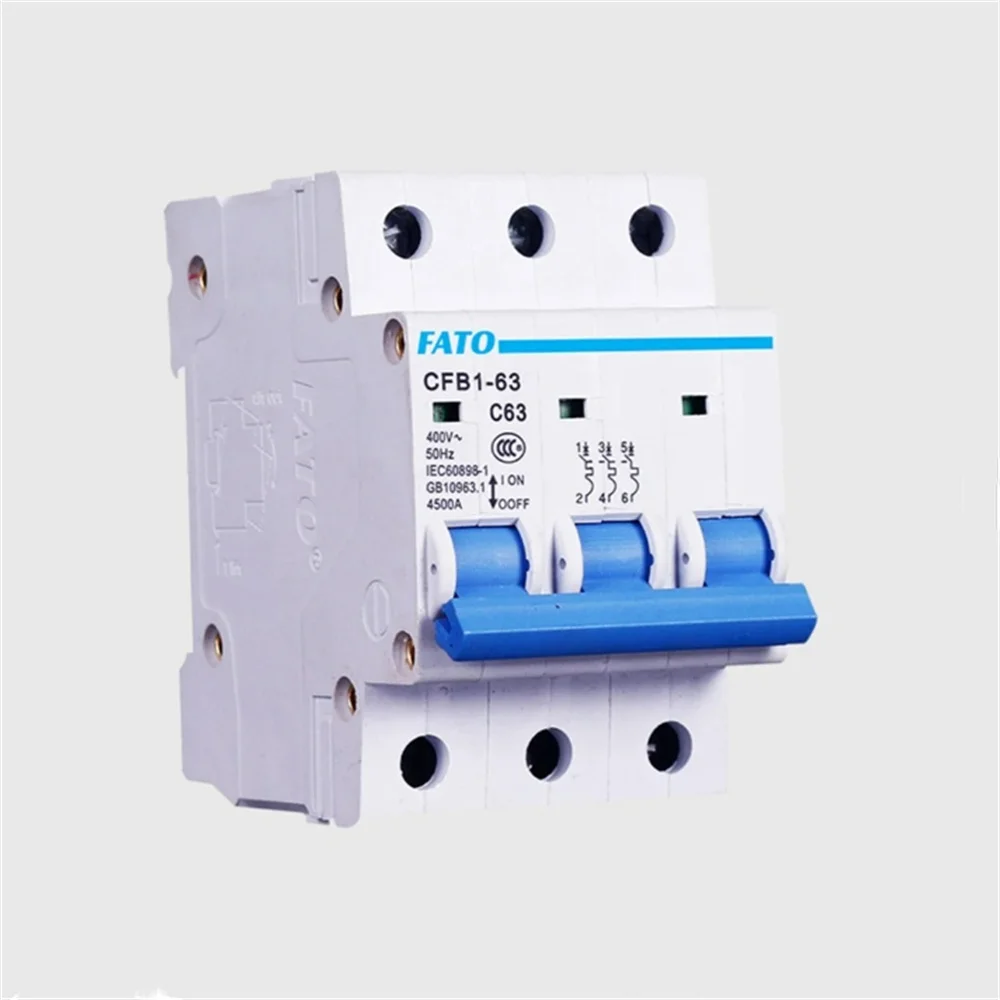 Huatong CFB1 воздушный выключатель маленький автоматический 63a 80A 125A Бытовой Воздушный
