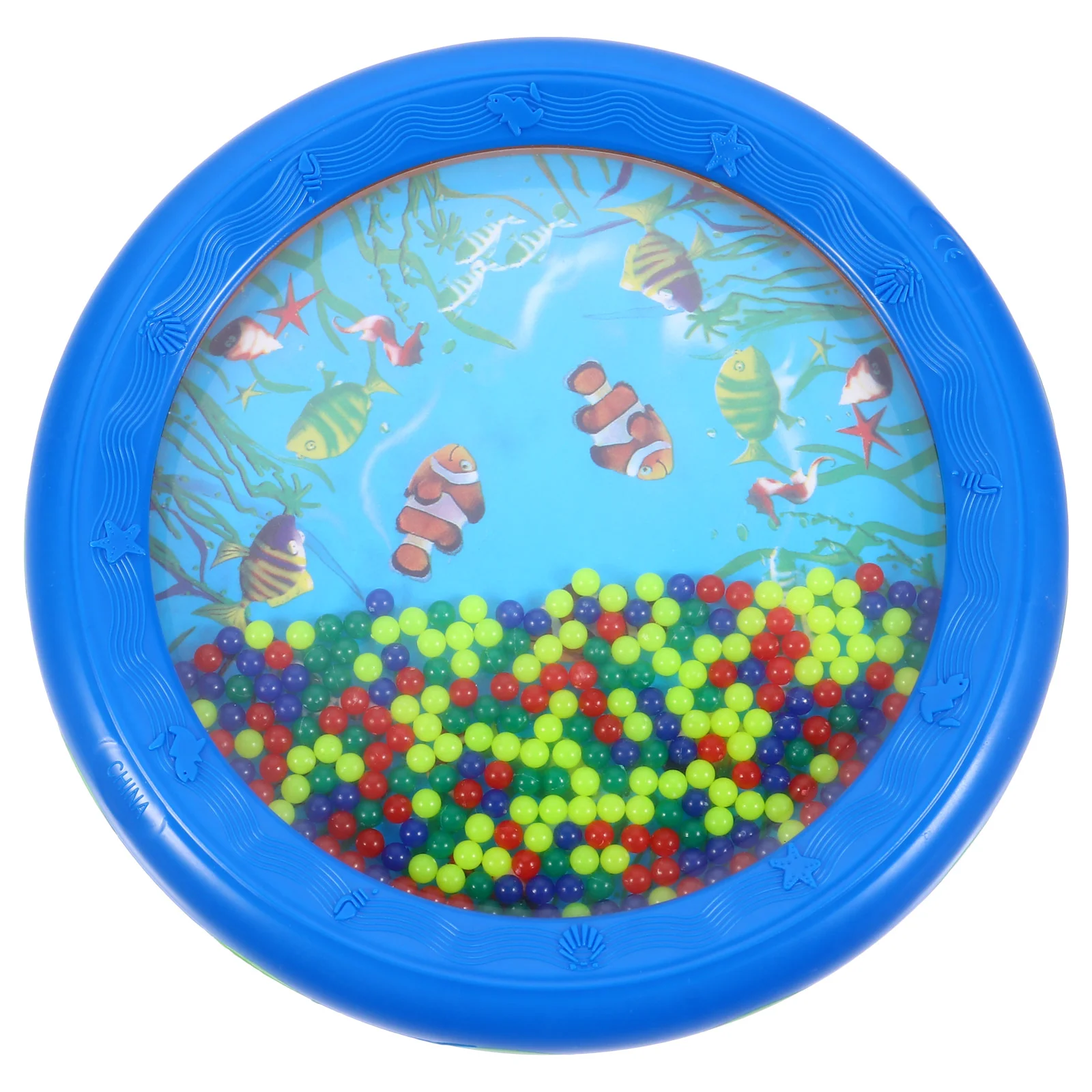 Барабан для серфинга игрушки шейкер погремушка океанская волна бусины