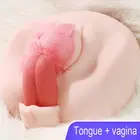 Силиконовые игрушки для мужчин, мастурбатор, секс-кукла, язык, поцелуй, Вагина, Мужская чашка для мастурбации для взрослых