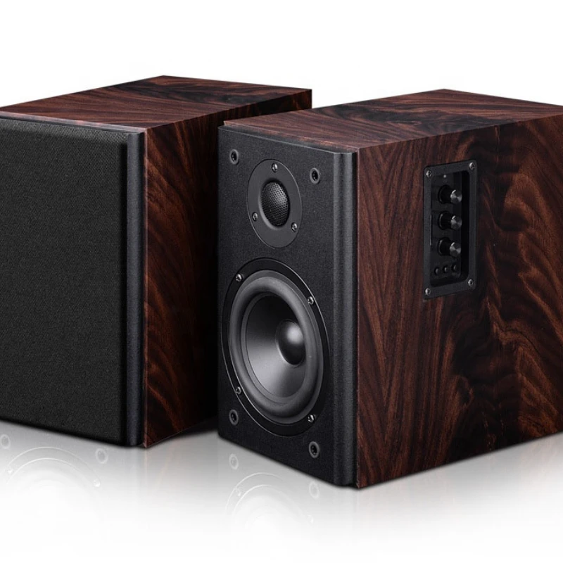 

Active HIFI home stereo speakers wood speaker table bookshelf speaker