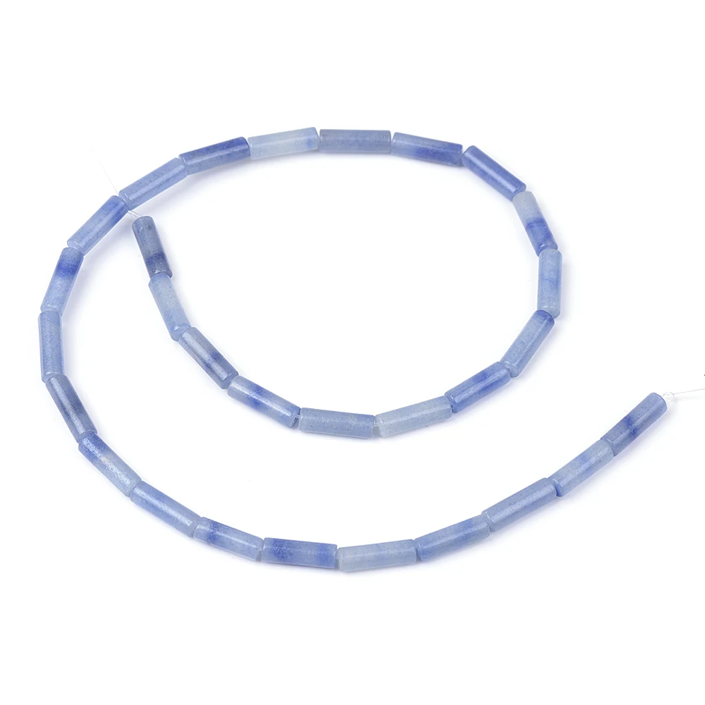 4x13 мм цилиндрические бусины-трубки из натурального камня яшмы нефрит лепидолит