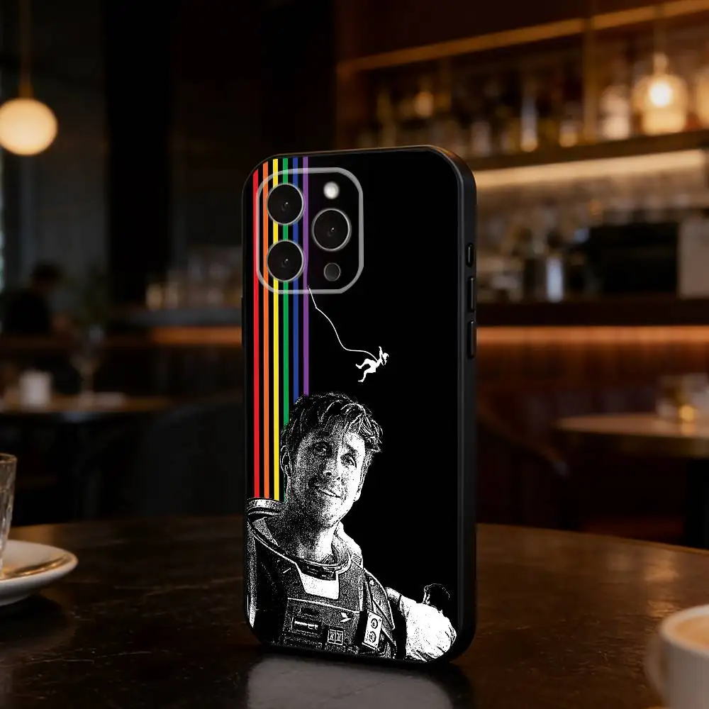 Фото Чехол для телефона P-Project Hail Mary Ryan Gosling для iPhone 17, 16, 15, 14, 13, 12, 11 Plus, Pro, Max, Mini, силиконовый, черный, мягкий. №3
