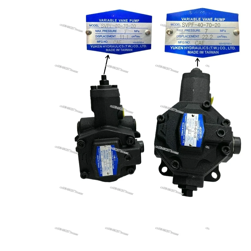 Охват модели серии SVPF от 12 до 40 смещение 55 70 B-20 Характеристики для удовлетворения