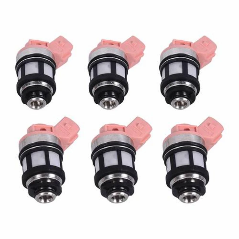 

6 шт. подходит для пикапа Nissan Pathfinder Quest D21 3,0 л топливный инжектор 16600-88G10