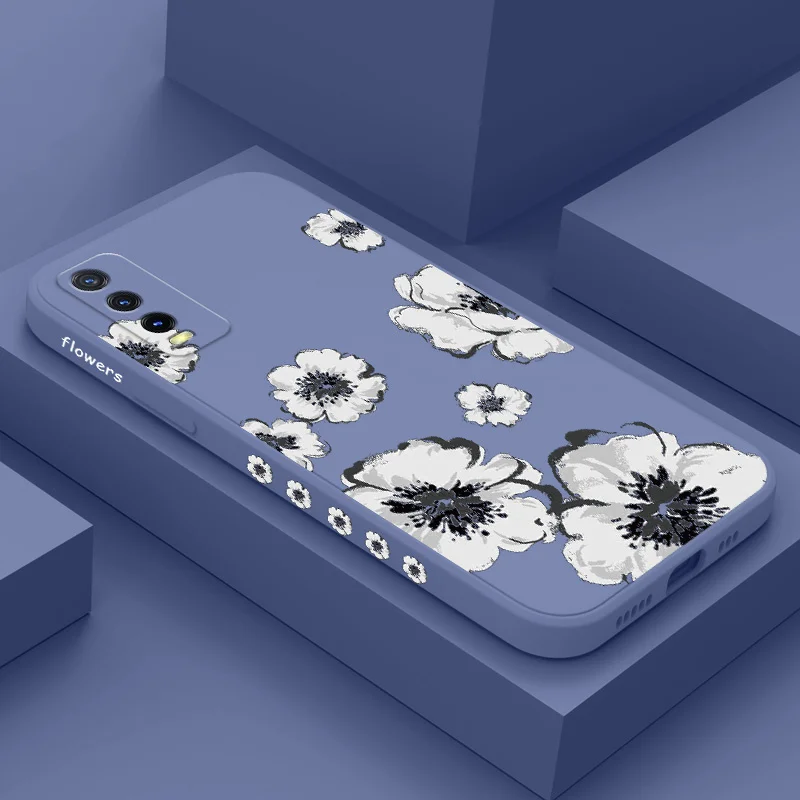 

White Kapok Case For VIVO Y20 Y20i Y20S Y30 Y33T Y35 Y76 Y22 Y11 Y12 Y12S Y15 Y21 Y21T V25E V25 V23 V23E V21 V20 Pro 4G 5G