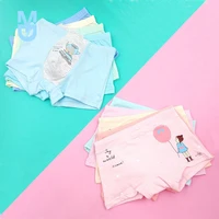 new honeycherry childrens soft cotton breathable underwear for boys and girl cute panties teen panties young girlscolor random