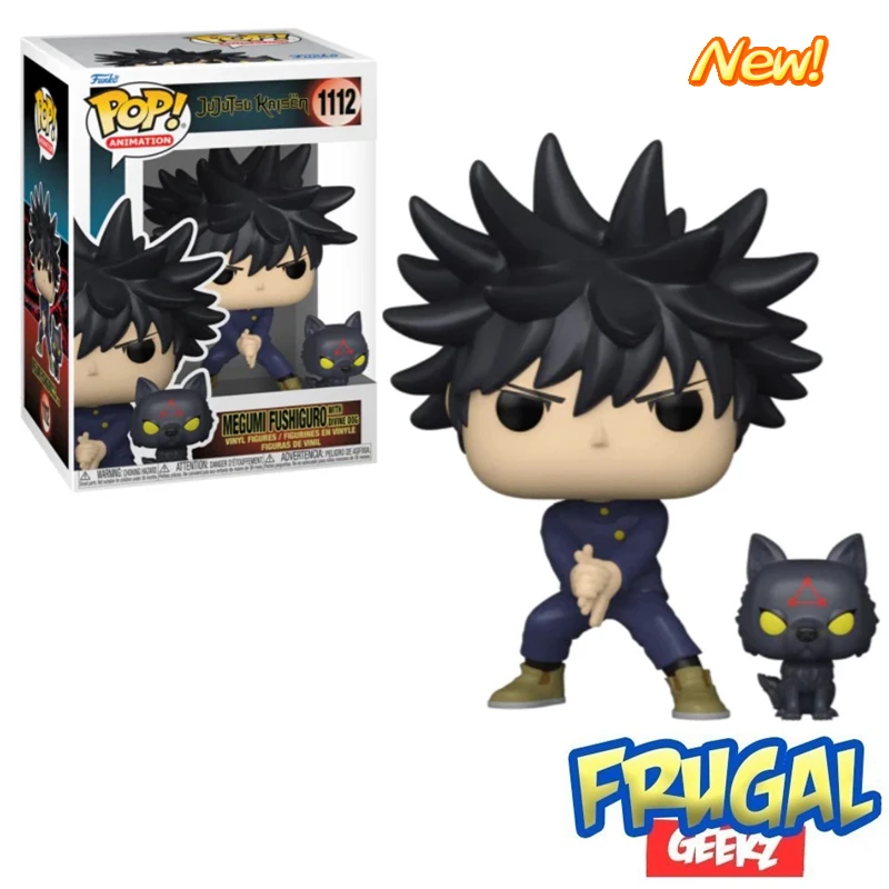 Фото Новая фигурка Funko Pop: Мегуми Фушигуро из Jujutsu Kaisen, 1112 #   САТОРУ ГОДЖО 1137 #   Юдзи Итадори 1163 #   Виниловые фигурки, игрушки-персонажи, куклы №1