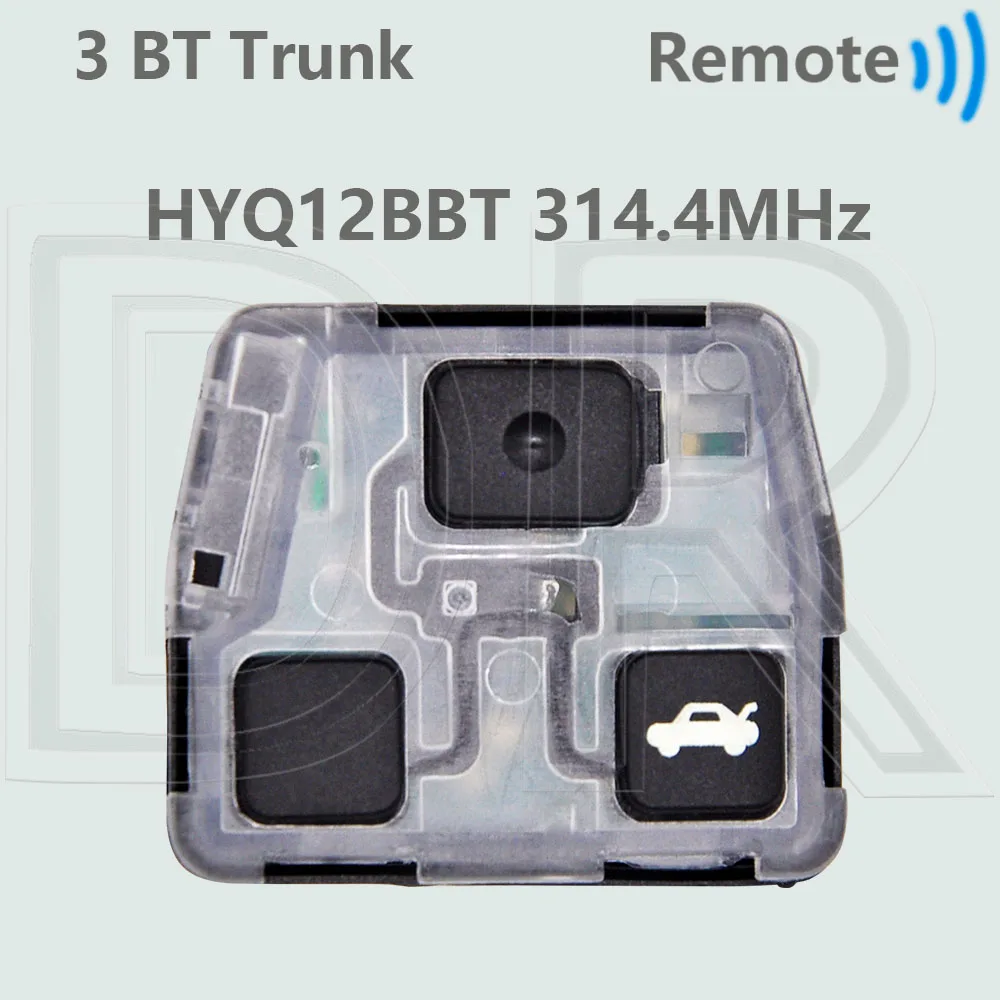 

DR HYQ12BBT N14TMTX Автомобильный дистанционный ключ с внутренним сердечником для Lexus RX300 ES330 RX330 RX350 SC430 LS430 RX400H Toyota RAV4 Prado Tarago