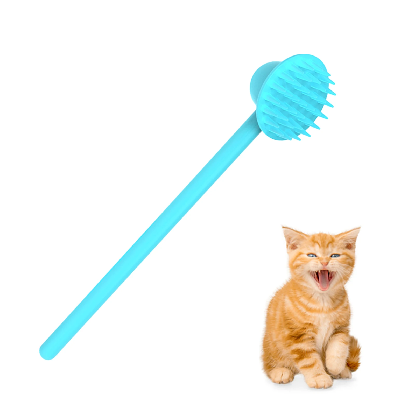 

Щетка для домашних питомцев, расслабляющая Массажная самоочищающаяся кисть для высыхания кошек и котят