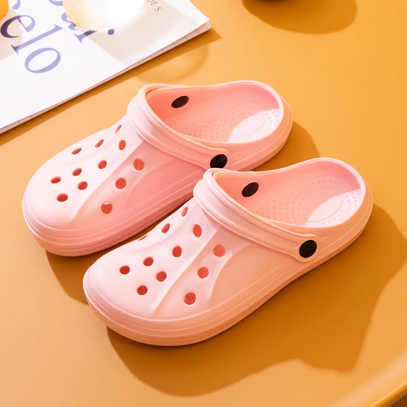 Женские повседневные Сабо 2022 дышащие пляжные сандалии Летние слипоны унисекс |