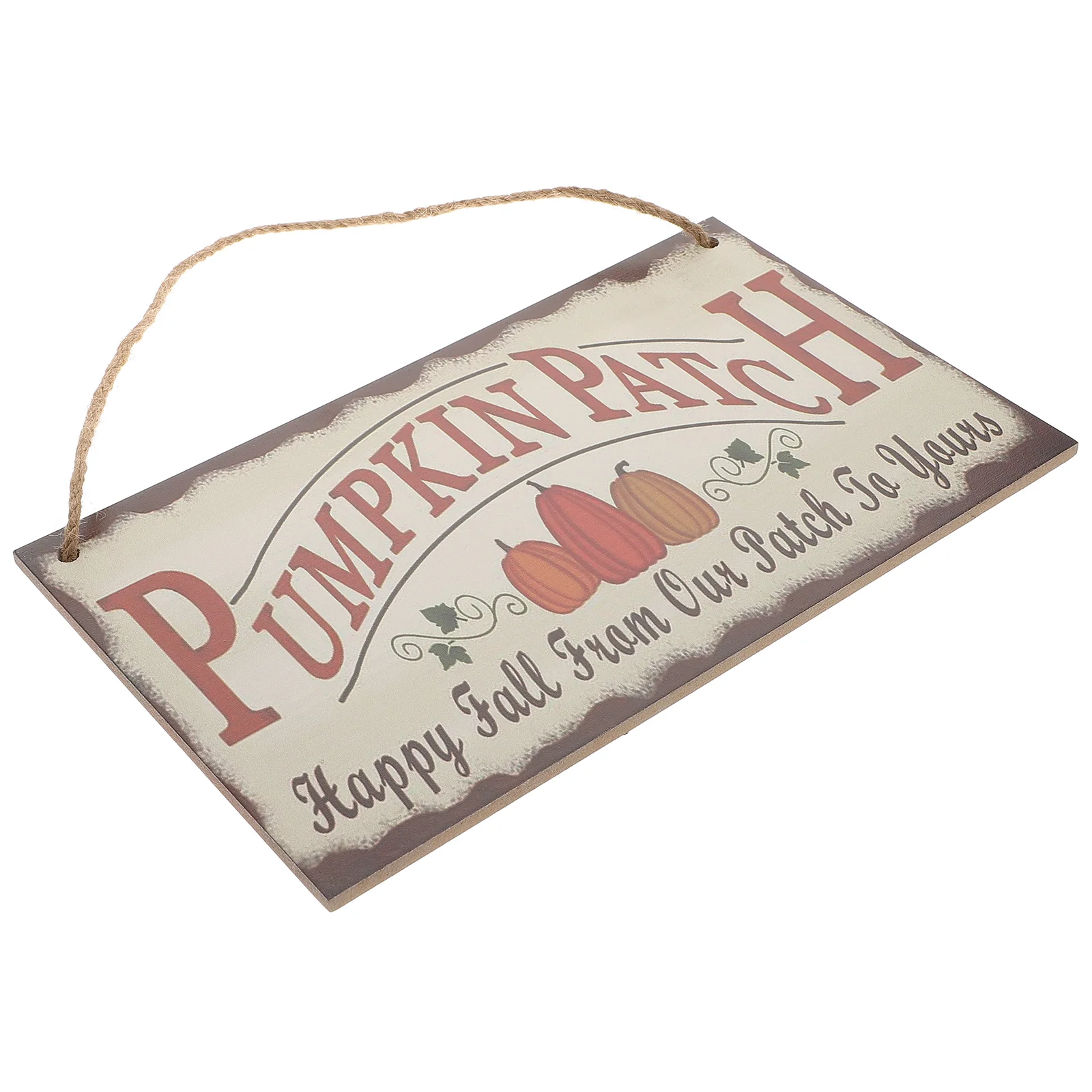 

Thanksgiving Festival Sign Wall Hanging Harvest Board Woodhappy Door Wooden Signs Pumpkin Pattern