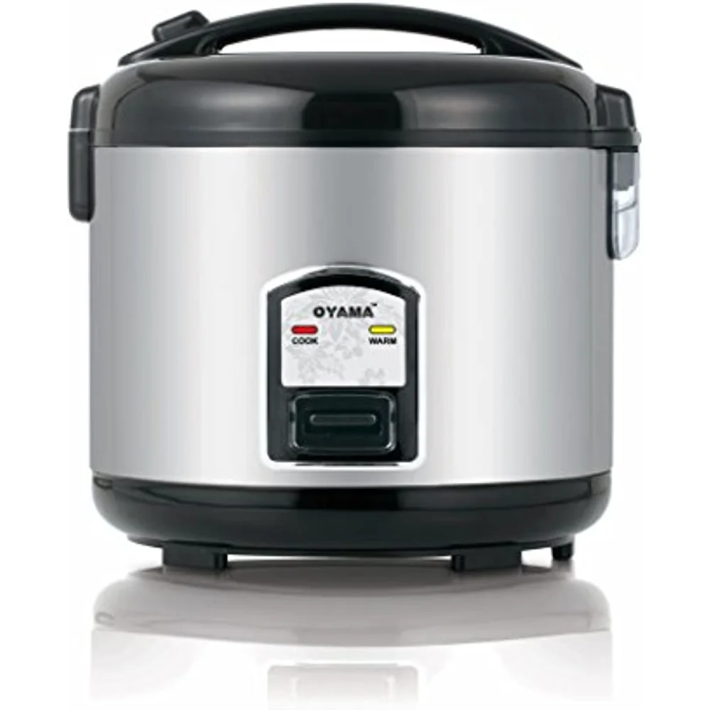 

7 Cup Rice Cooker, Stainless Black