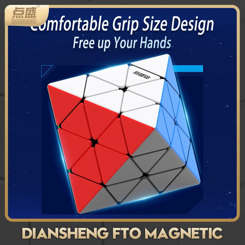 [CubeZone] Diansheng FTO Магнитный Куб ВОЛШЕБНЫЙ образовательный пазл игрушка подарок