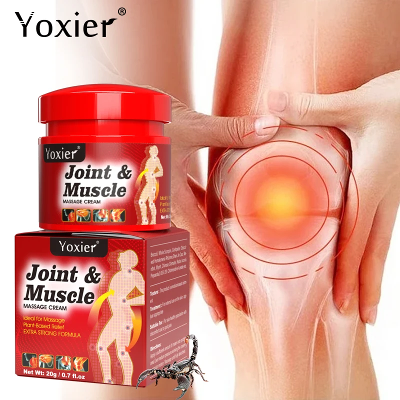 Крем от боли в мышцах позвоночнике и коленях 20 г |