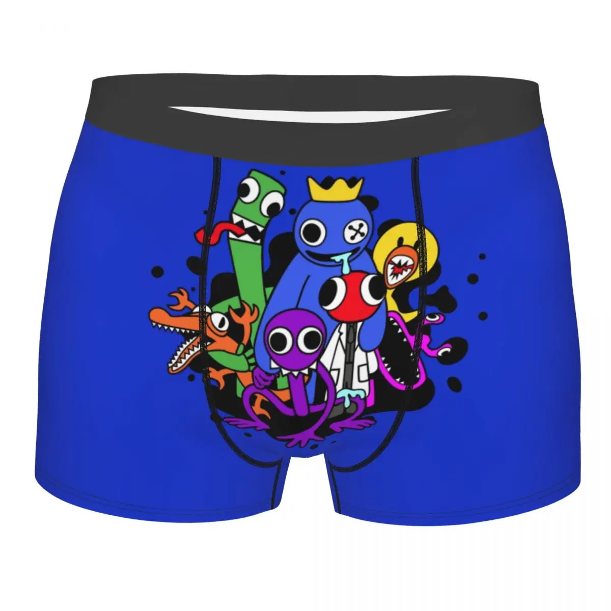Custom Rainbows Friend Hug It Out-Video Game Боксеры Шорты Мужские трусы Нижнее белье Забавные
