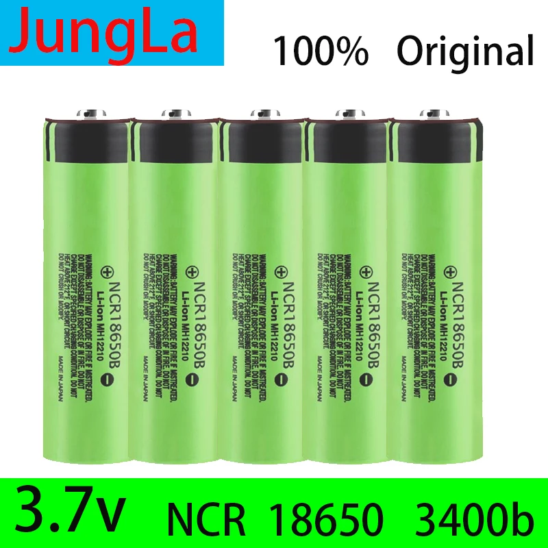 

100% Neue Original NCR18650B 3,7 V 3400 Mah 18650 Lithium-Akku Für Taschenlampe Batterien (KEINE PCB) Wies