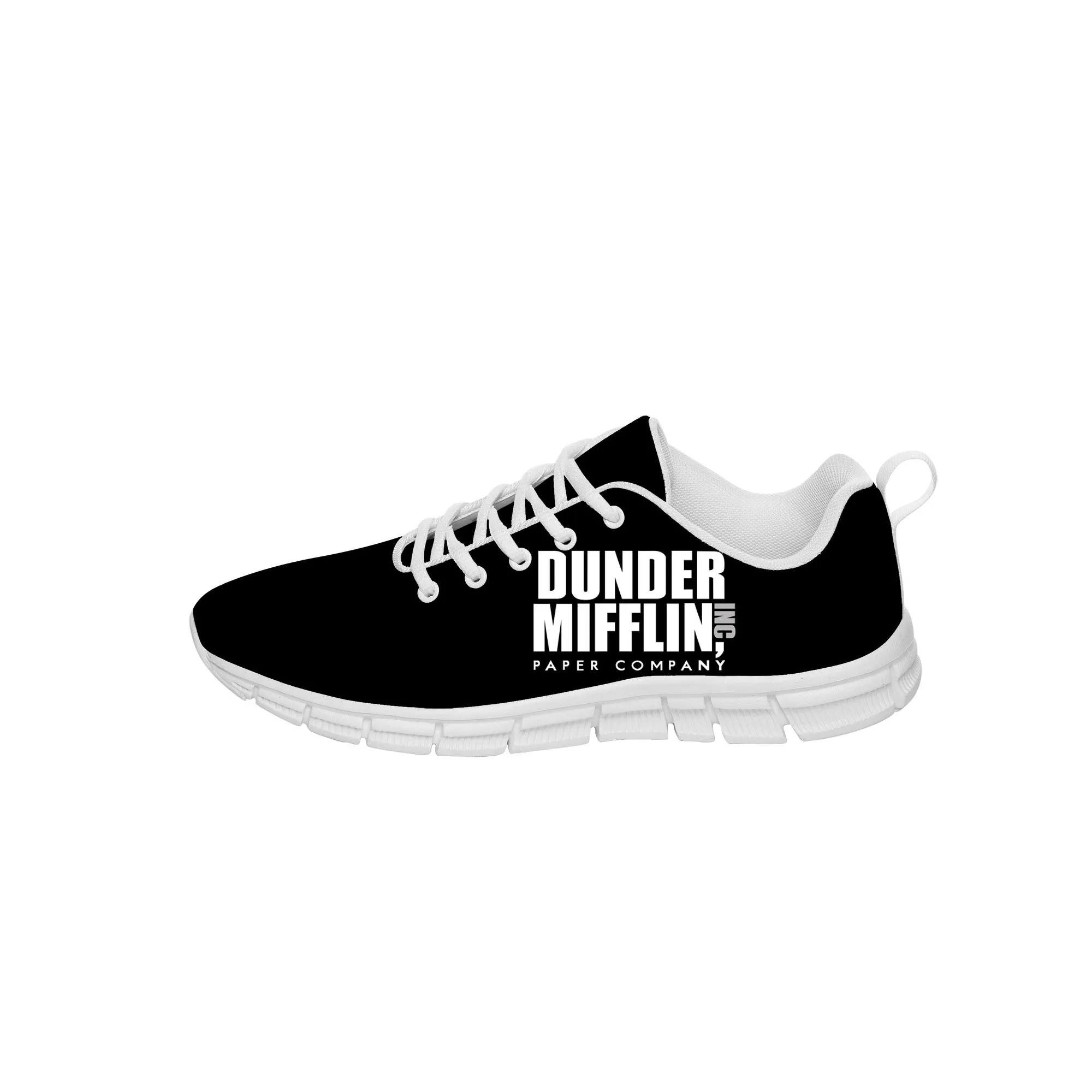 

The Office TV Show Sneakers Mens Womens Teenager Dunder Mifflin Paper Casual Cloth Shoes Canvas Shoe Cosplay Lightweight shoe