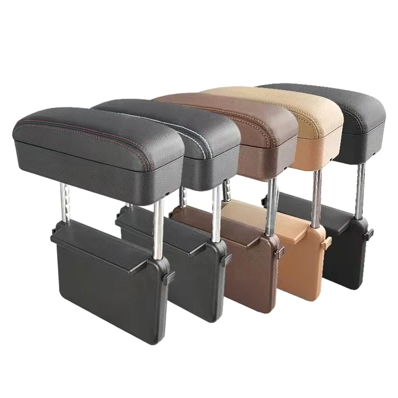 

Elegant Multi-functional Car Seat Gaps Organizer Storage Box Front Seat Console Side Pocket Watches Coins Tissue E8BC