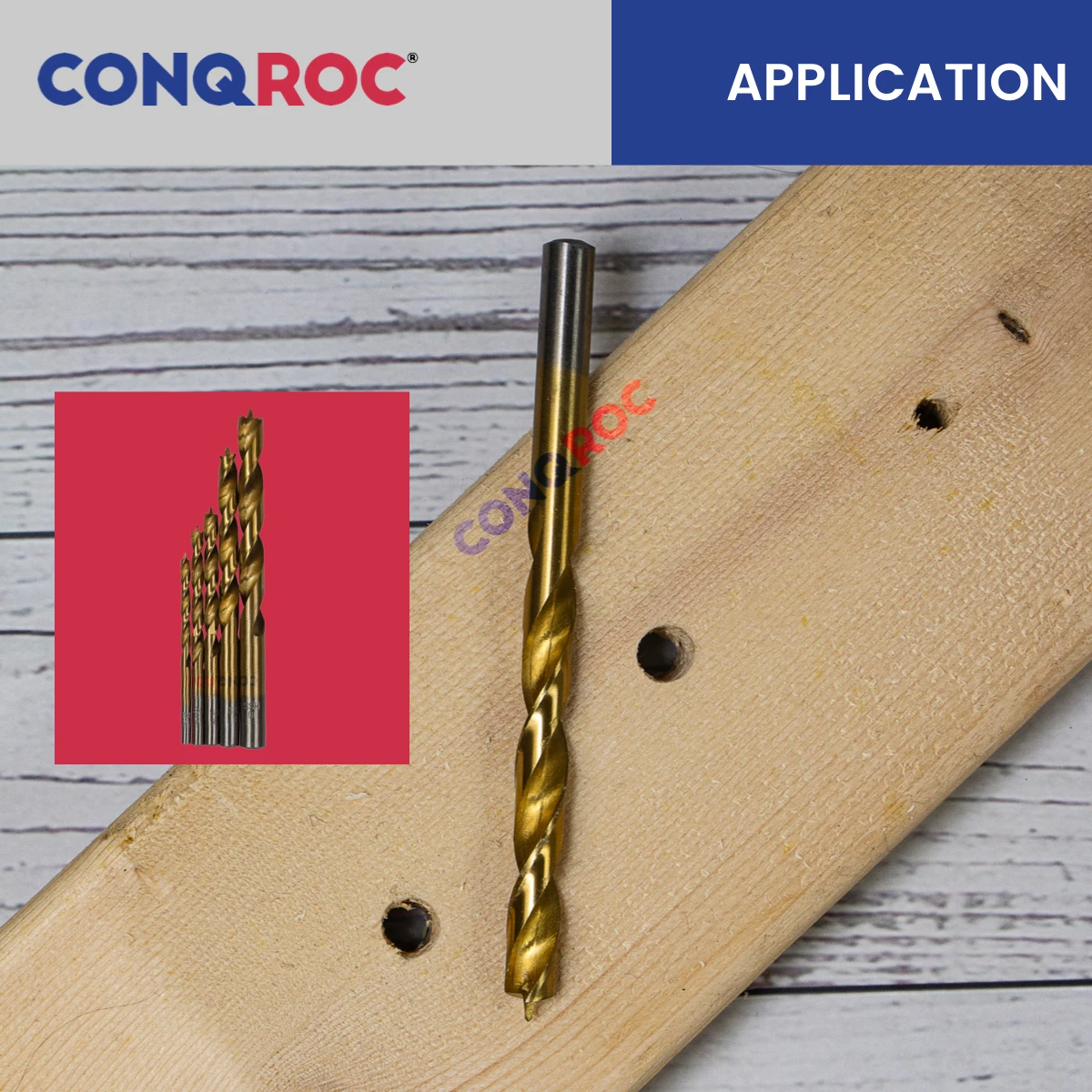 Набор сверл Brad Point из 5 предметов HSS-4241 самоцентрирующийся диаметр-4 6 8 10 мм