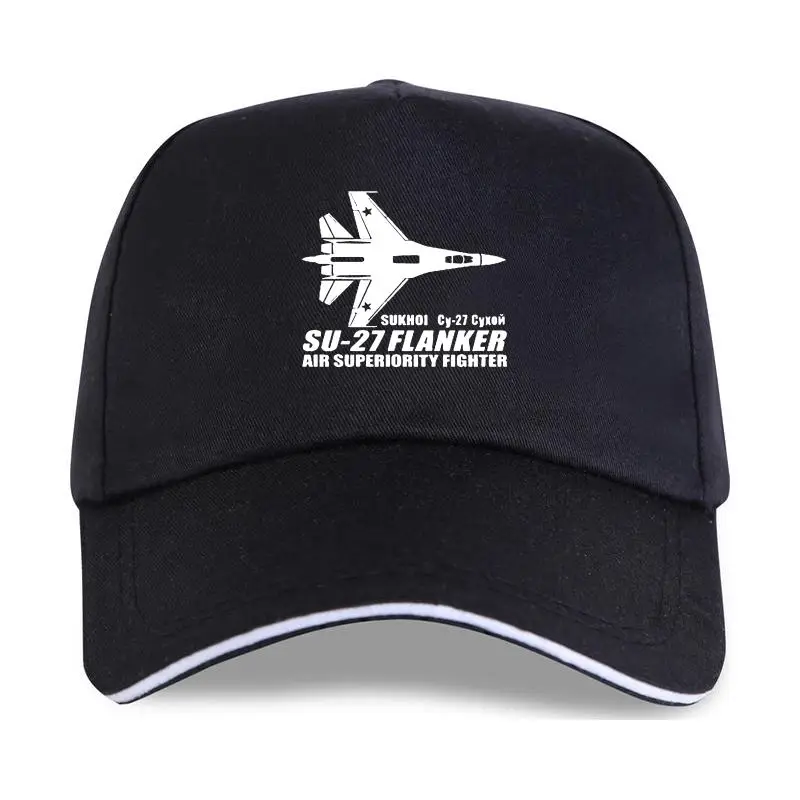 new cap hat Sukhoi Su-34 Syrien Russian Airplane Bomber Navy And White Striped Baseball Cap Mens Design Online Male Funny