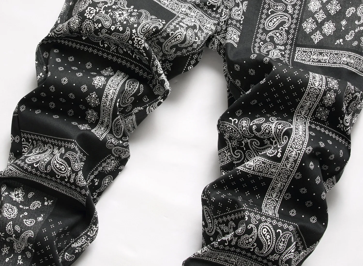 Mens Designer 3D Printing Jeans Men Cotton Stretchy Slim Fit Jeans High Quality Fashion Hip Hop Straight Oversize Denim Pants