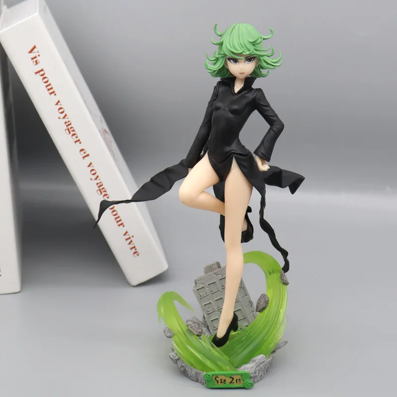 

Cartoon Anime ONE PUNCH MAN Figure ONE PUNCH-MAN Senritsu No Tatsumaki PVC Action Figure Collectible Model Toys Kid Gift