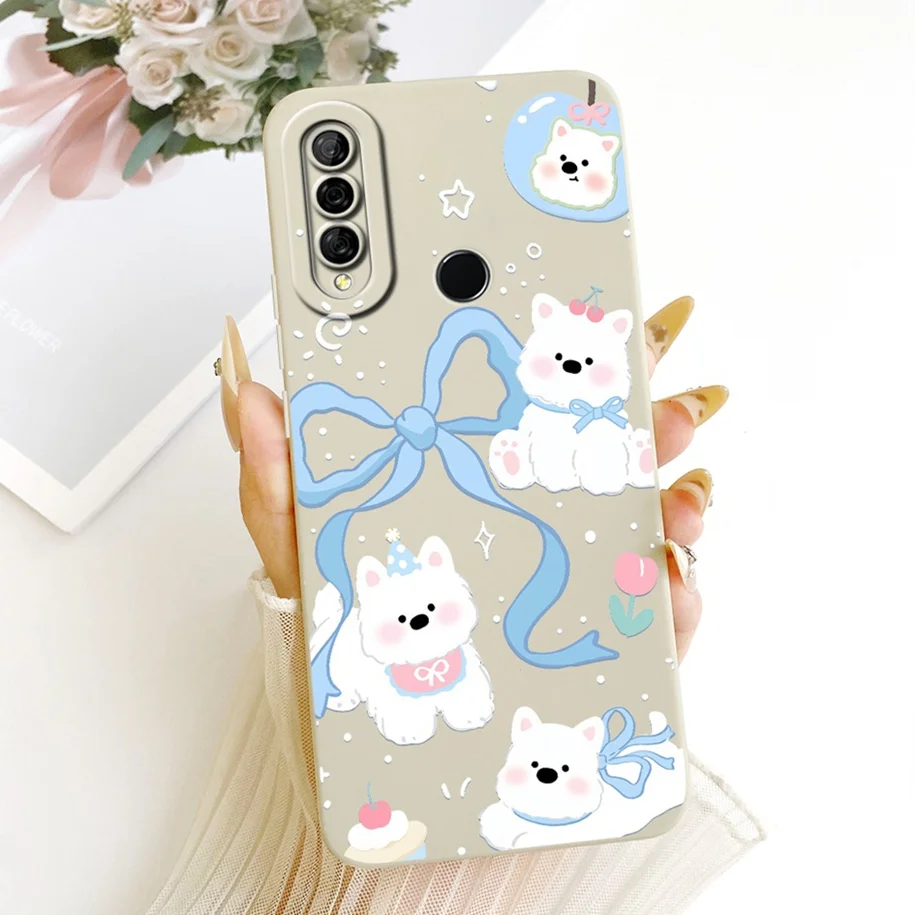 Чехол для Honor 10i HRY-LX1T с милым мультяшным рисунком кролика и кошки, противоударный, силиконовый, мягкий, для Honor 10, 20 Lite, 20i, 20e, Honor10i (art.: 3920da9746a2d) - 3920da9746a2d