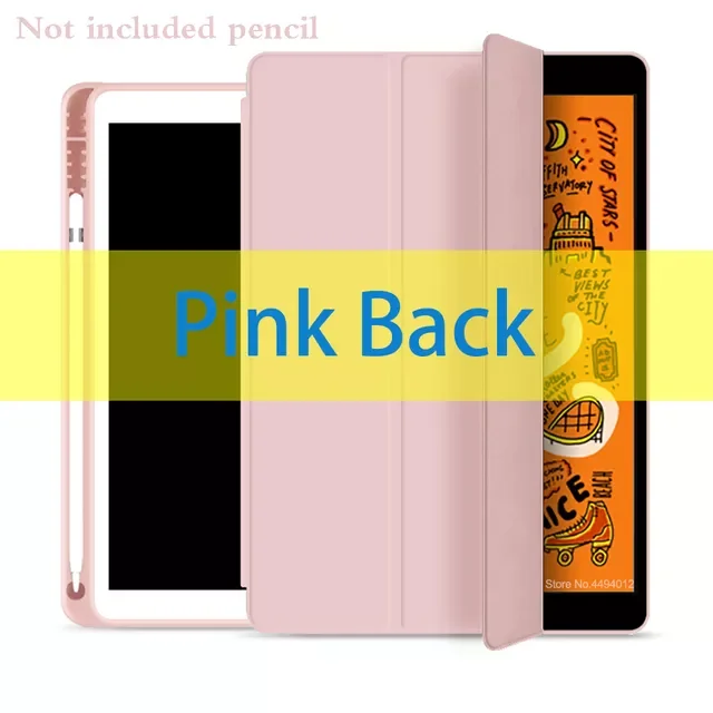 

Free Shipping Pencil Holder For iPad 10.2 8 7th Generation Case 2021 iPad 9th Air 4 10.9 Case Mini 5 Pro 11 Air 3 Capa iPad 9.7