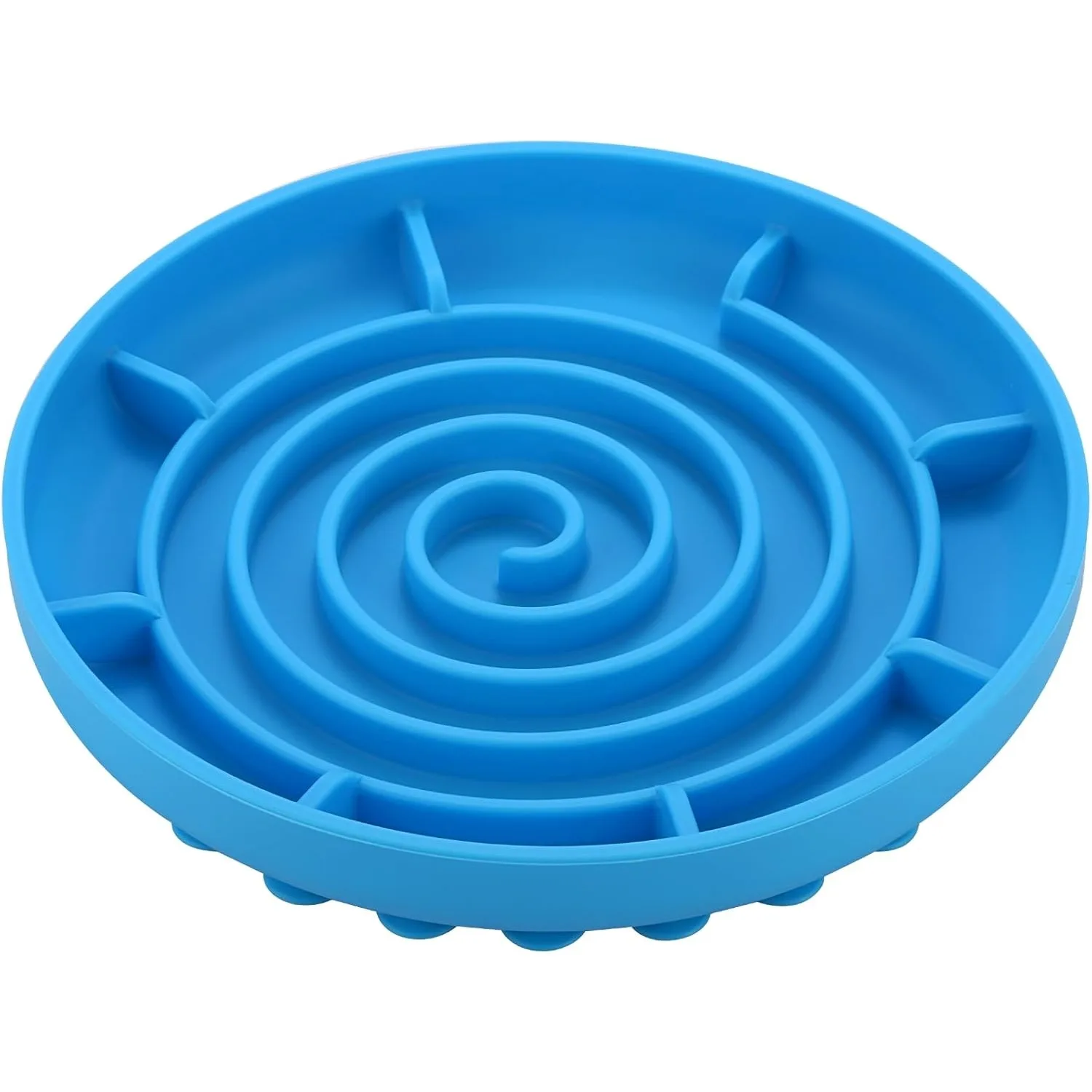 Миска с медленной кормушкой мягкая силиконовая резиновая медленная кормушка