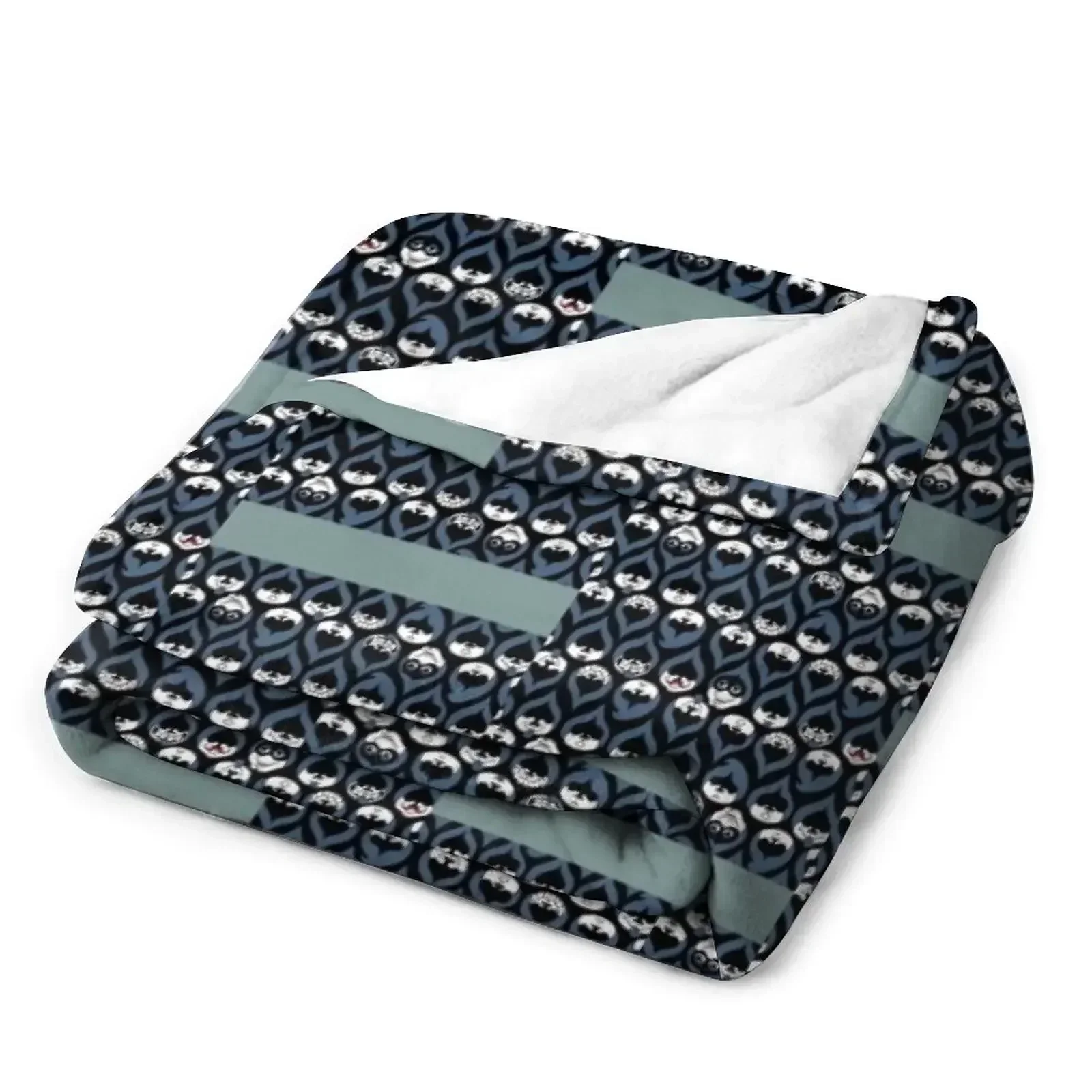 Deltarune - Lancer Face Drop Pattern Шифоновое верхнее одеяло идеи подарков на день Святого