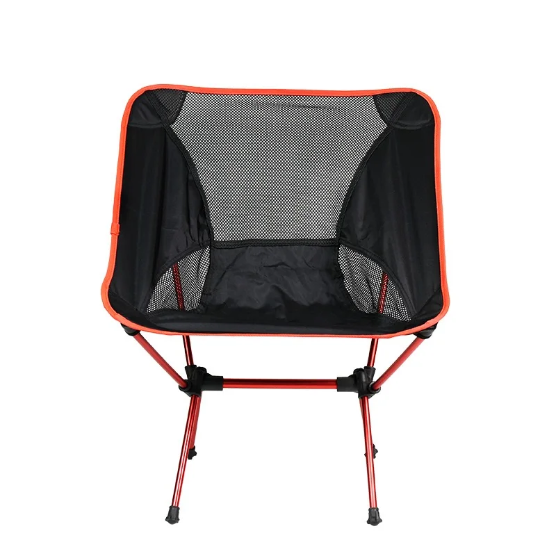 

Outdoor Folding Beach Chair Camping Portable Ultra Light Moon Chair Aviation Aluminum Tube Lazy Fishing Simple Operation