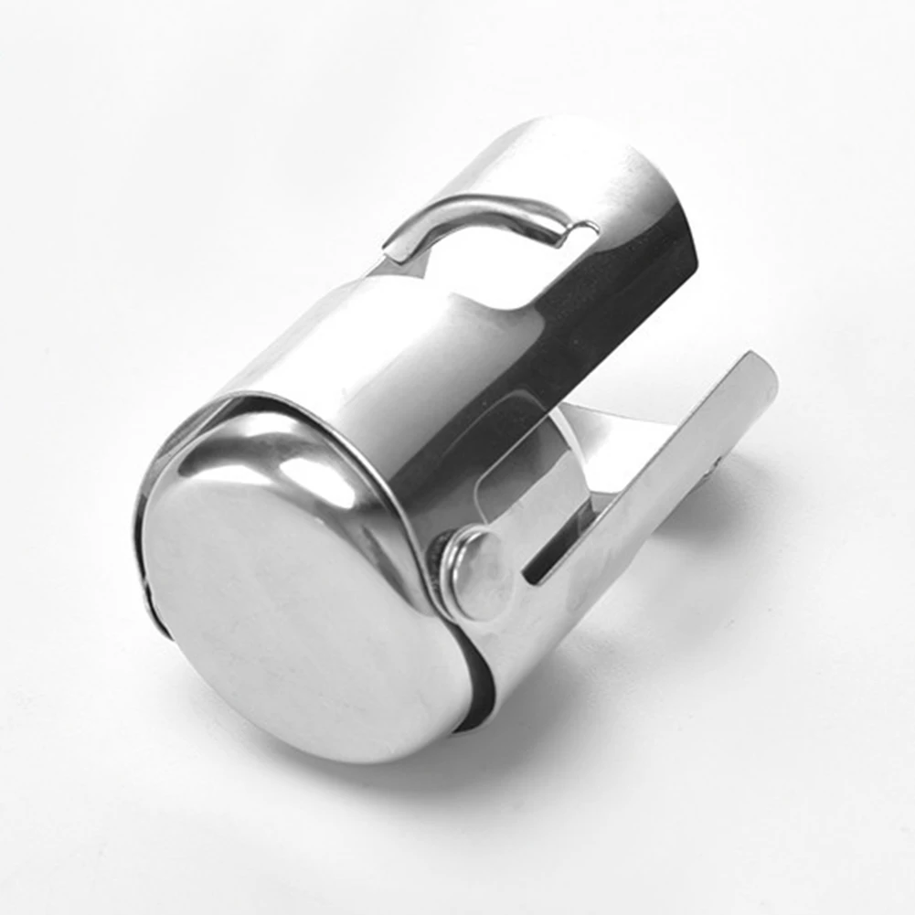

Household Supply Bottle Opener Champagne Stopper 360 Degrees 4*5.5cm Lightweight No Air Leakage Stainless Steel