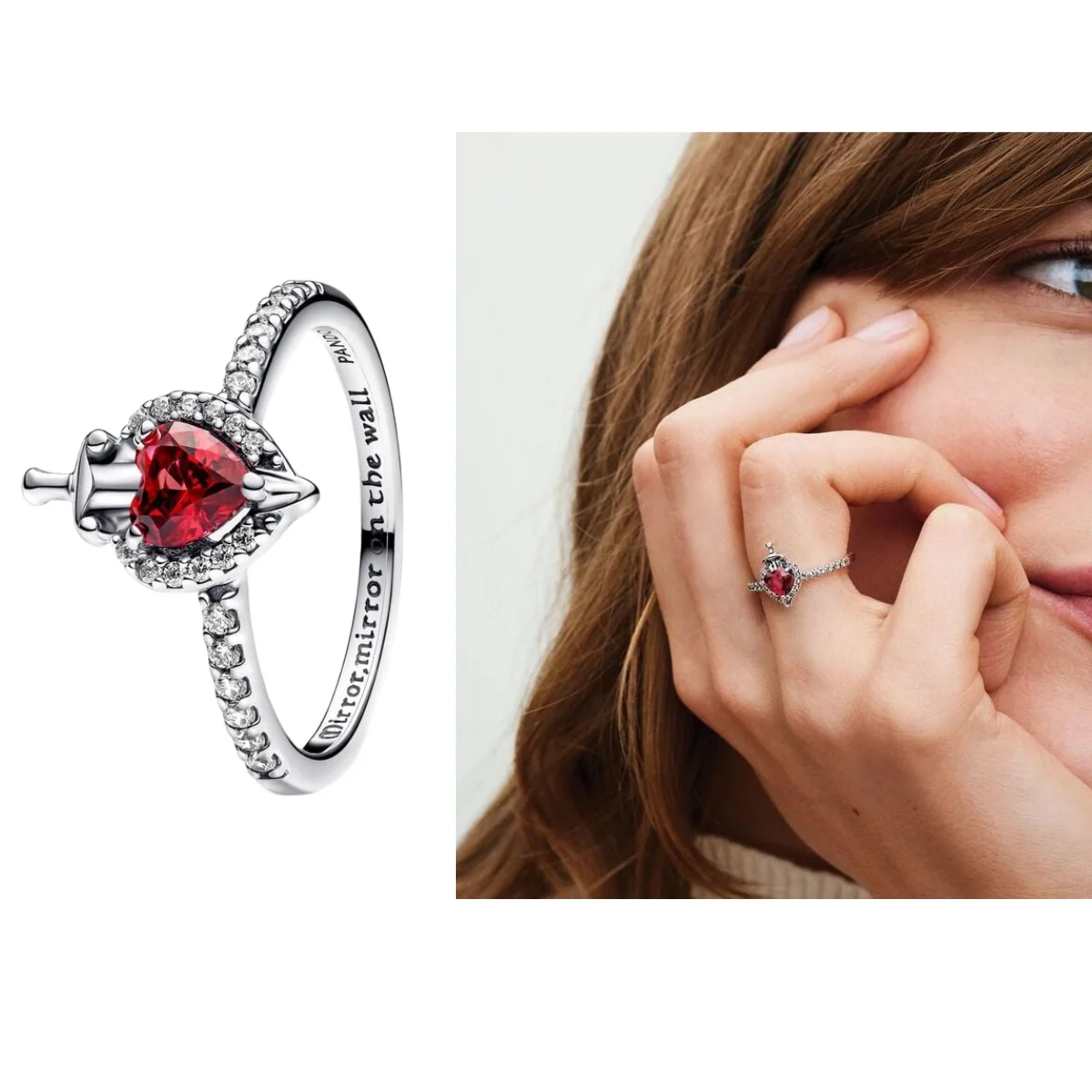 Кольцо Из Стерлингового Серебра 925 Пробы Женское Креативное Модное Обручальное С