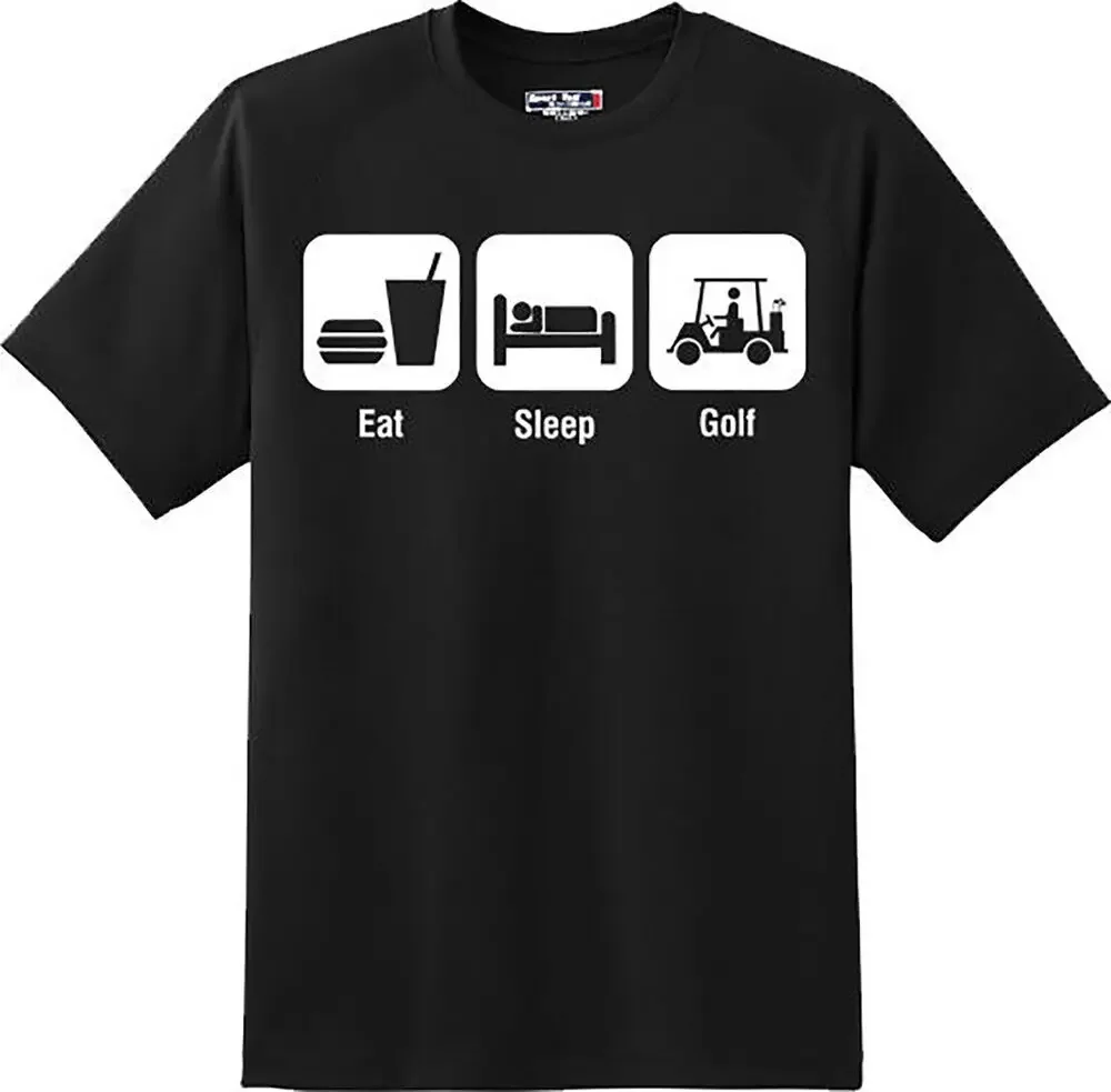 Забавная футболка с надписью Eat Sleep Cart Спортивная для улицы новый графический