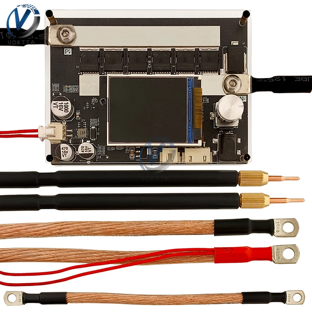 Двойной импульсный аппарат для точечной сварки DC 3.6-15V 3000A  Bluetooth
