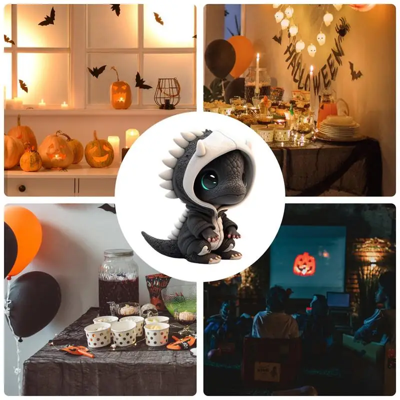 Полимерная крутая садовая Статуя Дракона многофункциональная статуя животного