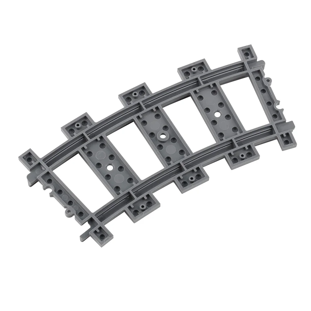 Строительные блоки для городского поезда треки мягкие прямые изогнутые