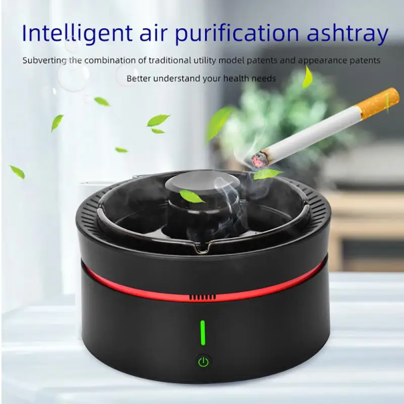 

Smart Ashtray Air Purifier Multifunctional In Addition To Second-hand Smoke Household Commercial Desktop Negative Ion Purifier