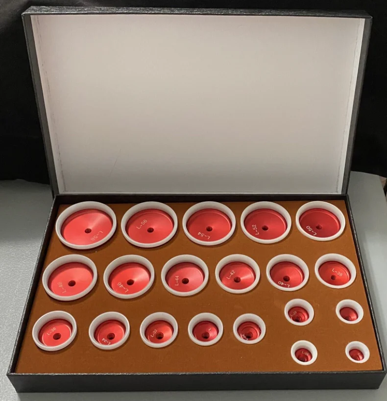 

Watch Crystal Press Die Set of 20pcs Brand New from 20mm to 58mm