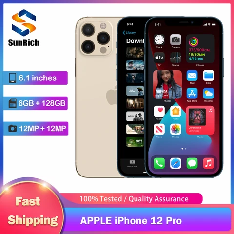 Смартфон Apple iPhone 12 Pro, 6/128ГБ, global, Б/у
