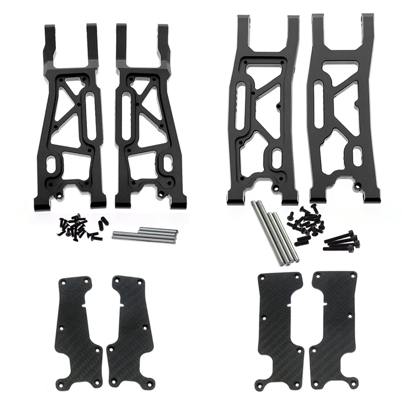 

Aluminum Front And Rear Suspension Arm With Carbon Fiber Cover For 1/8 Traxxas Sledge RC Car Upgrades Parts