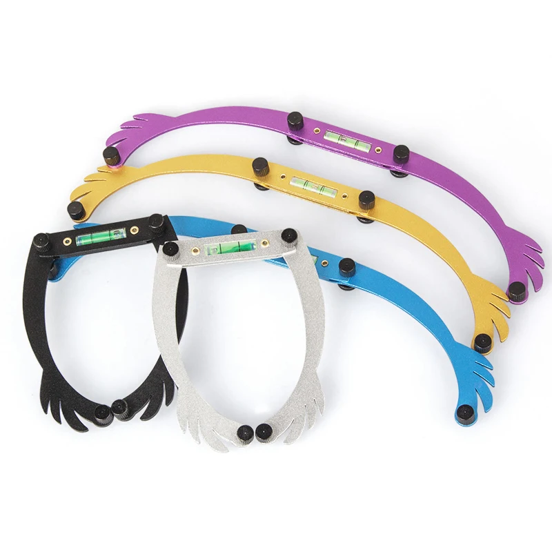 

Eyebrow Shaping Kit Microblading Permannet Makeup Bow and Arrow Line Ruler Measuring Brow String Eyebrow Positioning Tools