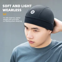 bicycle caps sunscreen helmet liner outdoor breathable brimless caps quick dry anti uv motorcycle hat riding unisex cap