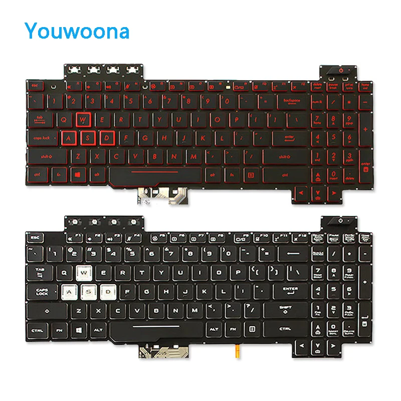 Новая оригинальная клавиатура для ноутбука ASUS Flying Fortress 5/6/7 FX95G/D FX705 FX504 FX505G FX86 FX80