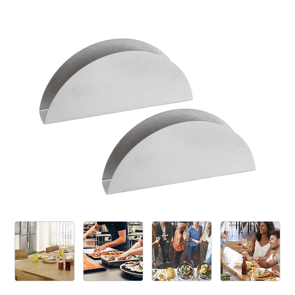 

Napkin Holder Tabletop Towel Paper Ring Dinner Container Rack Stand Metal Dispenser Table Dinning Serviette Easter Cocktail