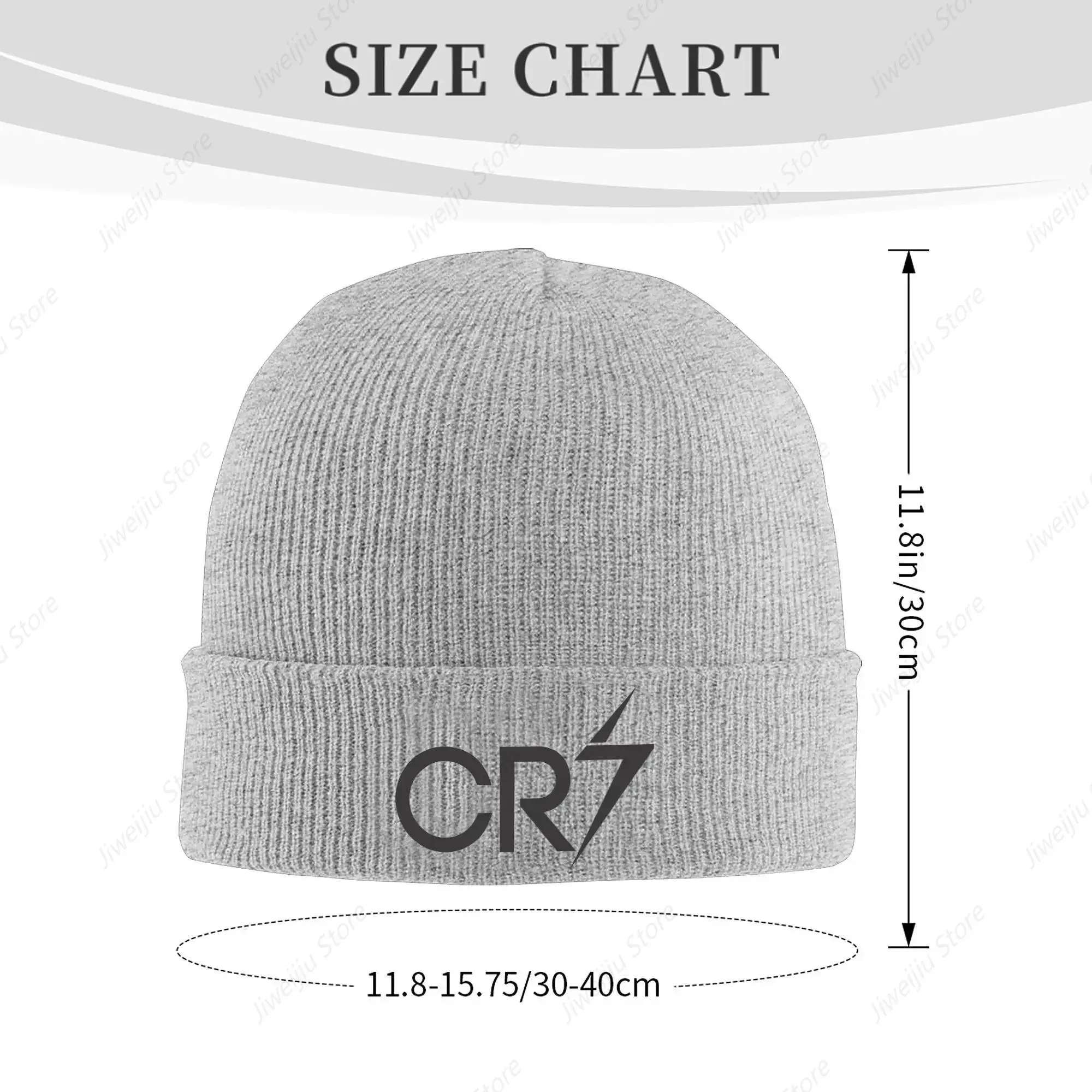 CR7 футбольная вязаная шапка Роналду для женщин и мужчин шапка-бини осенне-зимняя